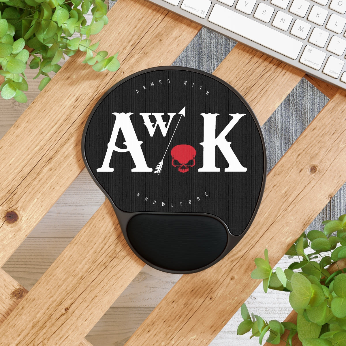 Mouse Pad With Wrist Rest